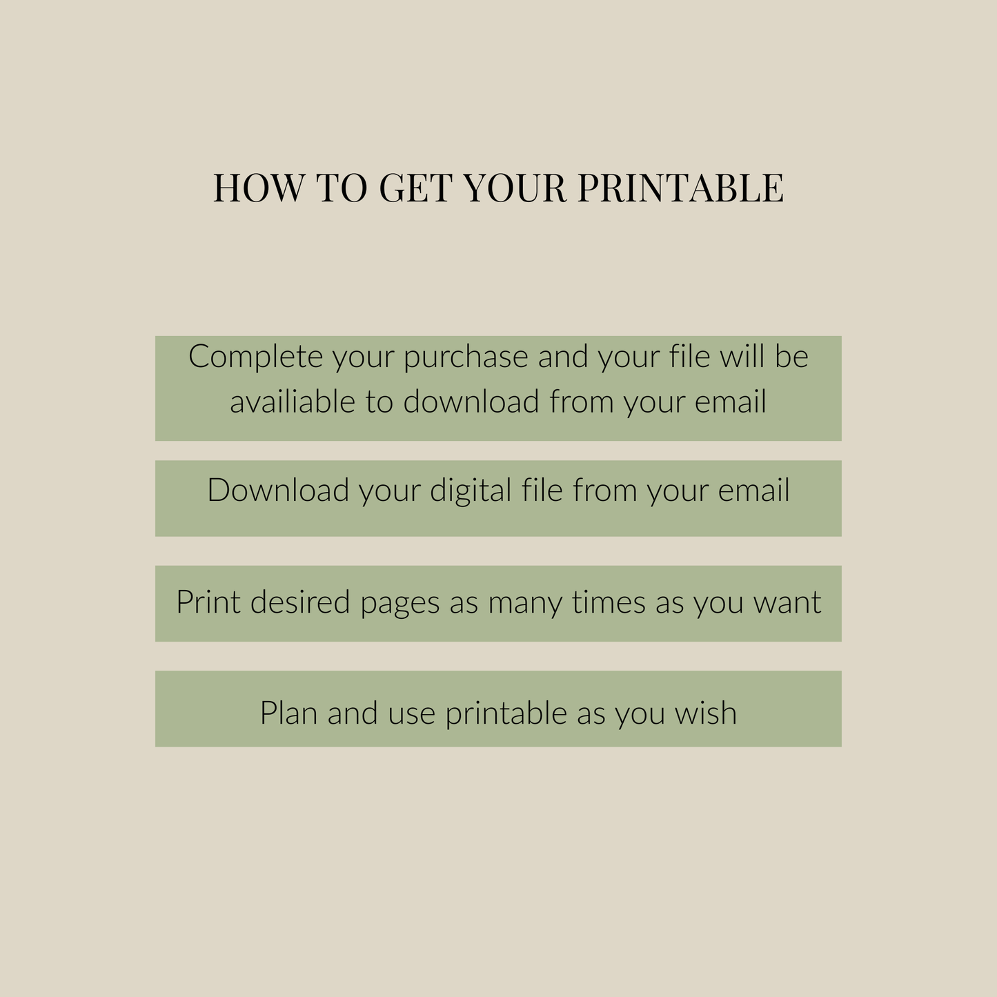 The Essential Apothecary Checklist